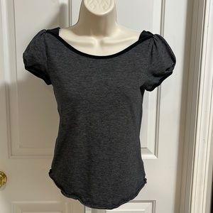 Free People Puffy Sleeve Shirt size small